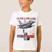 Eagle's Freedom Flight wit T-shirt (Voorkant)