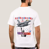 Eagle's Freedom Flight wit T-shirt (Achterkant)