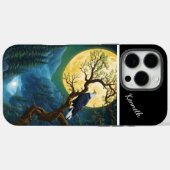 Eagle's Golden Moonlit Willow Scene Case-Mate iPhone Case (Achterkant (horizontaal))