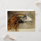 Eagle's Head (door John Ruskin) Kaart (Voorkant / Achterkant in situ)