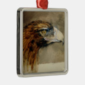 Eagle's Head (door John Ruskin) Metalen Ornament (Rechts)