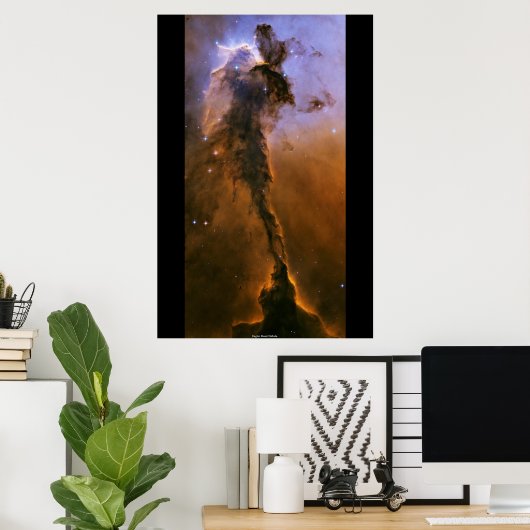 Eagles Head Nebula Poster (Thuiskantoor)