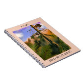 Eagles in bomen Aangepaste tekst Vogels OogUitzich Notitieboek (Rechterzijde)