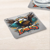 Eagles Kartonnen Onderzetters (Schuin)
