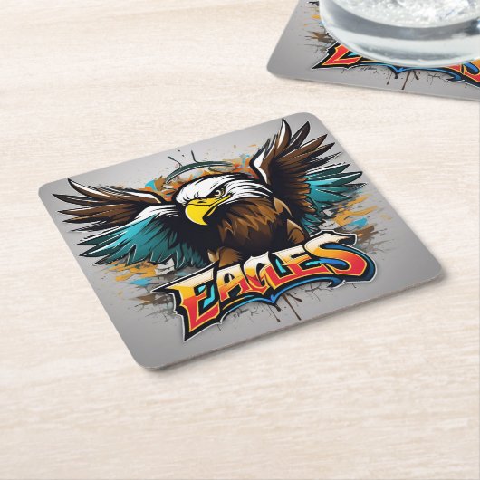 Eagles Kartonnen Onderzetters (Schuin)