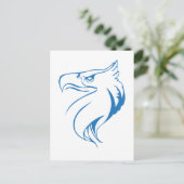 Eagle's kop briefkaart (Staand voorkant)