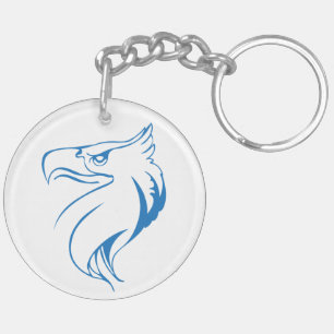 Eagle's kop sleutelhanger