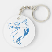 Eagle's kop sleutelhanger (Achterkant)