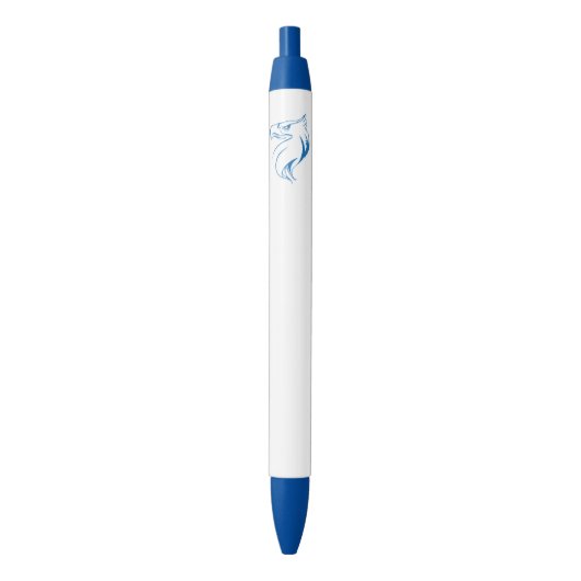 Eagle's kop zwarte inkt pen (Voorkant Verticaal)