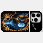 Eagle's maanverlichte oceaan Case-Mate iPhone case (Achterkant (horizontaal))