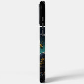 Eagle's maanverlichte oceaanzicht Case-Mate iPhone case (Achterkant / Links)