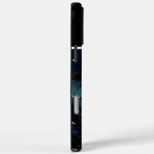 Eagle's maanverlichte oceaanzicht Case-Mate iPhone case (Achterkant / Rechts)