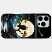 Eagle's maanverlichte oceaanzicht Case-Mate iPhone case (Achterkant (horizontaal))
