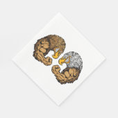 Eagles met spieren servet (Hoek)