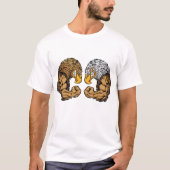 Eagles met spieren t-shirt (Voorkant)