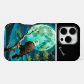 Eagle's Moonlight Watch iPhone Hoesje (Achterkant horizontaal)