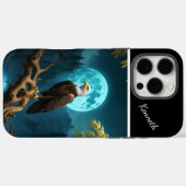 Eagle's Moonlit Horloge Case-Mate iPhone Case (Achterkant (horizontaal))