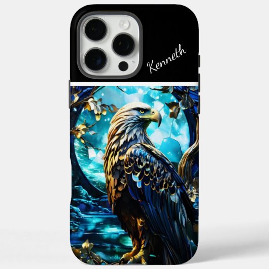Eagle's Moonlit Horloge Case-Mate iPhone Case (Achterkant)