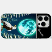 Eagle's Moonlit Horloge Case-Mate iPhone Case (Achterkant (horizontaal))