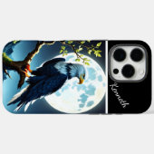 Eagle's Moonlit Horloge Case-Mate iPhone Case (Achterkant (horizontaal))