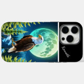 Eagle's Moonlit Vigil Case-Mate iPhone Case (Achterkant (horizontaal))