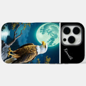 Eagle's Moonlit Vigil Case-Mate iPhone Case (Achterkant (horizontaal))