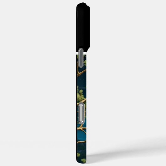 Eagle's Moonlit Vigil Case-Mate iPhone Case (Achterkant / Rechts)