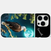 Eagle's Moonlit Vigil Case-Mate iPhone Case (Achterkant (horizontaal))
