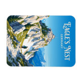 Eagle's Nest Germany Magneet (Horizontaal)