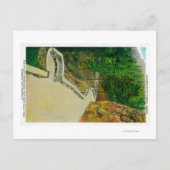 Eagle's Nest Observatory on Columbia River Briefkaart (Voorkant)