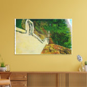 Eagle's Nest Observatory on Columbia River Canvas Afdruk (Insitu (Woonkamer))