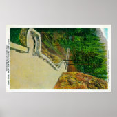 Eagle's Nest Observatory on Columbia River Poster (Voorkant)