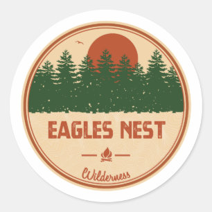 Eagles Nest Wilderness Colorado Ronde Sticker