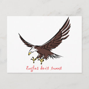 Eagles niet tweet briefkaart