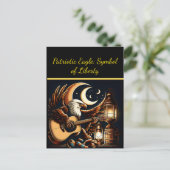 Eagles Night Serenade Briefkaart (Staand voorkant)