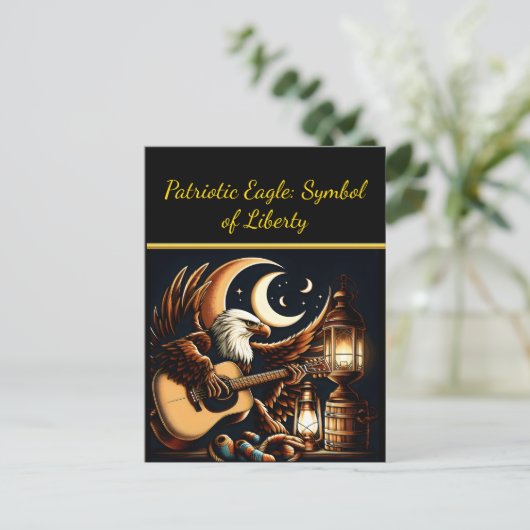 Eagles Night Serenade Briefkaart (Staand voorkant)