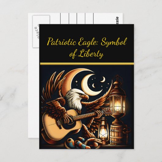 Eagles Night Serenade Briefkaart (Voorkant / Achterkant)