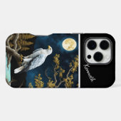 Eagle's Nighttime Willow Perch iPhone Hoesje (Achterkant horizontaal)