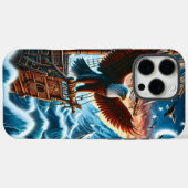 Eagle's Perch op een Sterrenachtig Zee Case-Mate iPhone Case (Achterkant (horizontaal))