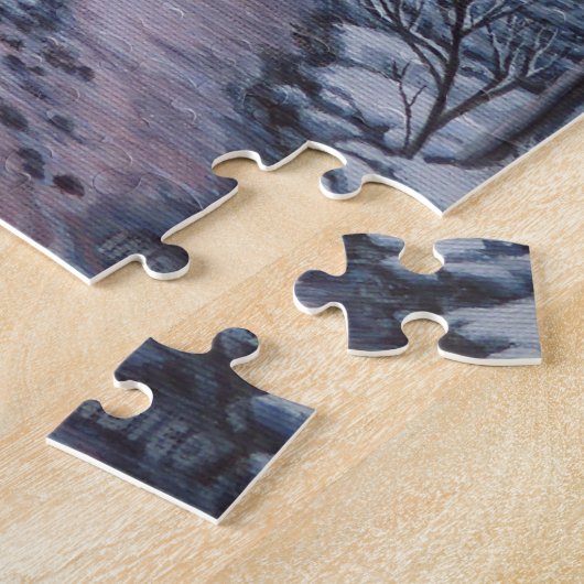 Eagles Puzzle Brackendale BC Natuur Puzzle Legpuzzel (Zijkant)