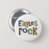Eagles Rock Ronde Button 5,7 Cm (Voorkant /achterkant)