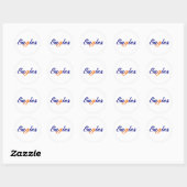 Eagles Ronde Sticker (Vel)