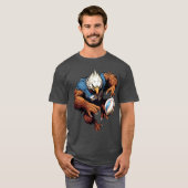 Eagles Rugby T-Shirt (Voorkant volledig)