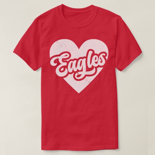  Eagles School Spirit High School Mascot G T-shirt (Design voorkant)