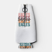 Eagles School Sports Fan Team Spirit Flesjeskoeler (Achterkant)