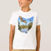 Eagles Scioto River Columbus Ohio Jongens T-shirt (Voorkant)