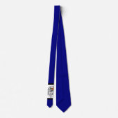 Eagles Sport Blauw Wit Ketting Stropdas (Achterkant)