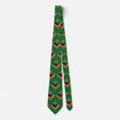 Eagles Sport Groene Gouden Ketting Stropdas (Voorkant)