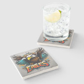 Eagles Stenen Onderzetter (Zijkant)
