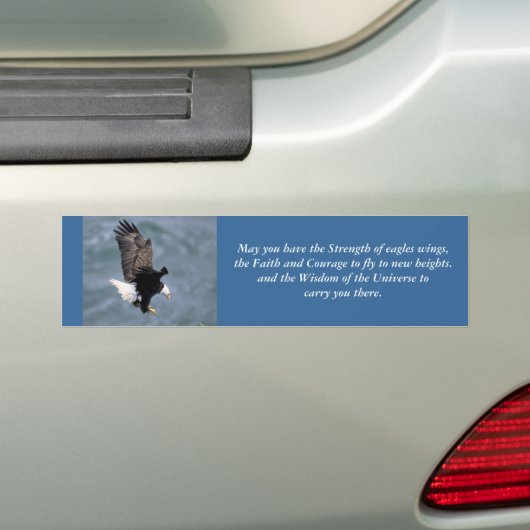 Eagles Strong Bumpersticker (Op auto)